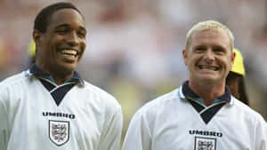 Smiling With Paul Gascoigne Wallpaper