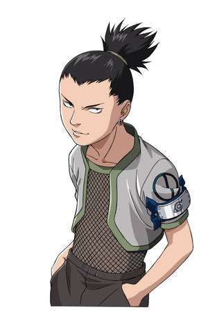 Smirking Kid Shikamaru Wallpaper