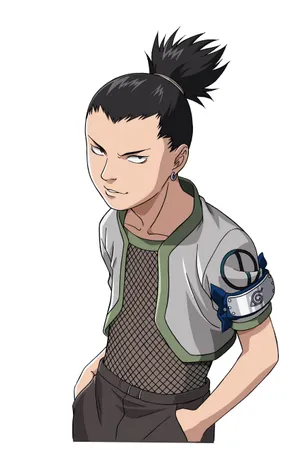 Smirking Kid Shikamaru Wallpaper