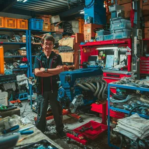 Smokey Nagata Top Secret Garage Wallpaper