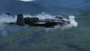 Smoking A 10 Warthog Wallpaper