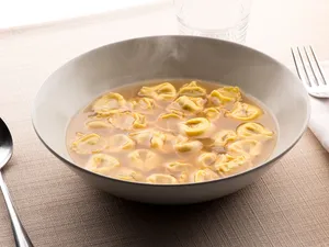 Smoking Hot Tortellini In Brodo Wallpaper