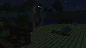 Smoking Minecraft Enderman Wallpaper