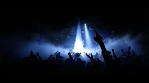 Smoky Party In The Dark Wallpaper