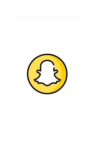 Snapchat Logo Yellow Background Wallpaper