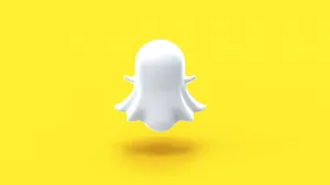 Snapchat Logo Yellow Background Wallpaper