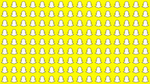 Snapchat Pattern Yellow Aesthetic Wallpaper