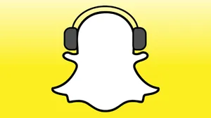 Snapchat Stories Music Logo Wallpaper