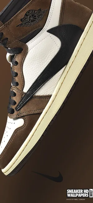 Sneaker Jordan 1 Travis Scott Wallpaper