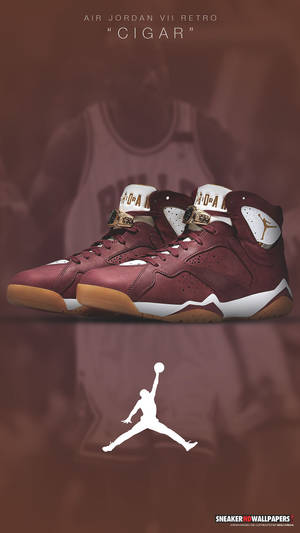 Sneaker Jordan 7 Cigar Wallpaper