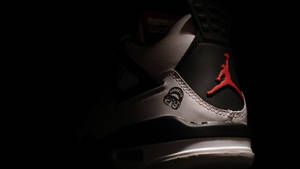 Sneaker Mysterious Jordan 4 Retro Wallpaper