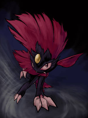 Sneasel Evolution Weavile In Shadows Wallpaper