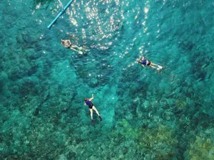 Snorkeling At Blue Lagoon Wallpaper