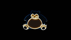 Snorlax Golden Glows! Wallpaper