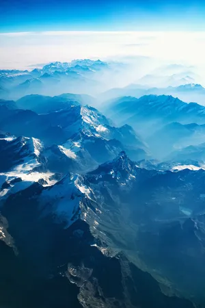 Snow Peaks Of Eternity Wallpaper