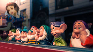 Snow White And The Seven Dwarfs In 3d Wallpaper