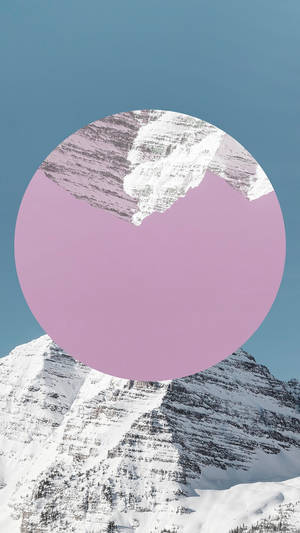 Snowy Mountain Hd Phone Wallpaper