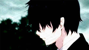 So Sad Anime Boy Wallpaper