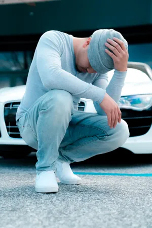 So Sad Man Wallpaper