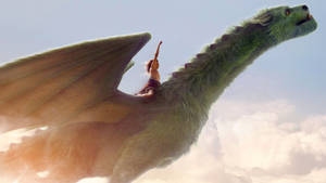 Soaring Pete's Dragon Wallpaper