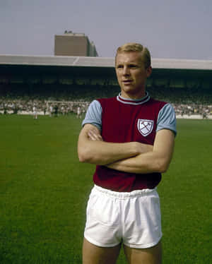 Soccer Legend Bobby Moore Wallpaper