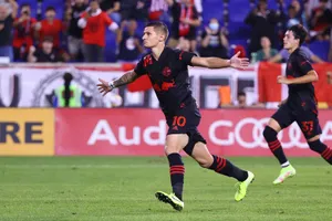 Soccer Player Celebrating Goal Wallpaper