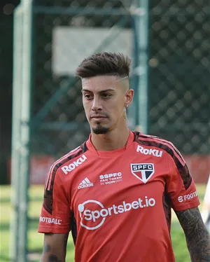 Soccer Player Red Training Kit Wallpaper