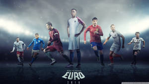 Soccer Players Cool Poster Wallpaper