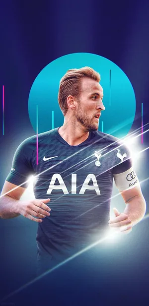 Soccer Star Harry Kane Fanart Wallpaper