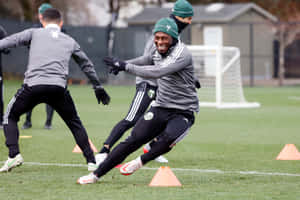 Soccer Training Laughter.jpg Wallpaper