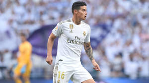 Soccer Winger Man James Rodriguez Wallpaper