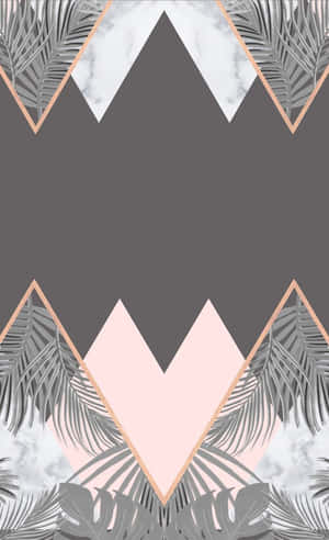 Soft Modern Pastel Palette In Shades Of Grey And Pink Wallpaper