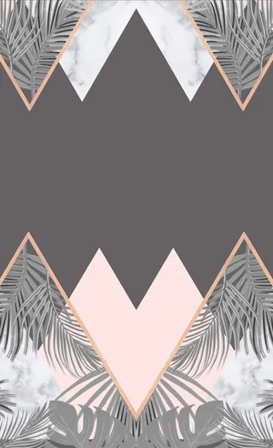 Soft Modern Pastel Palette In Shades Of Grey And Pink Wallpaper