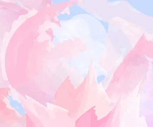 Soft Pink Brushstrokes On A White Canvas Wallpaper