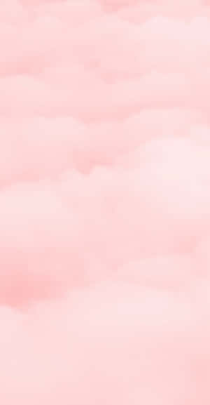 Soft Pink Clouds Wallpaper