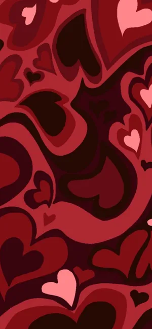 Soft Red Aesthetic 946 X 2048 Wallpaper