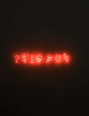 Soft Red Glow Wallpaper