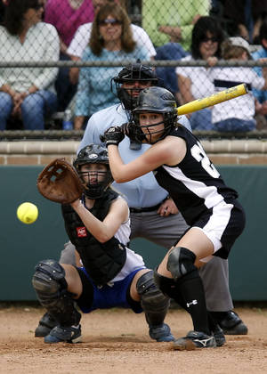 Softball Striker Player In Black Wallpaper