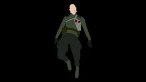 Solid Black 4k Minimalist Soldier Wallpaper