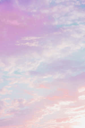 Solid Light Purple Clouds Wallpaper