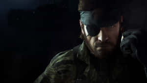 Solid Snake In Full Sprint Wallpaper
