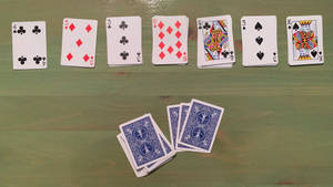 Solitaire Playing Cards Wallpaper