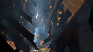 Solve Puzzles With Your Friends In Portal 2 Dual Screen Wallpaper