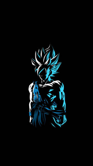 Son Goku 2k Amoled Wallpaper