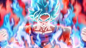 Son Goku, Ready To Fight Evil Wallpaper