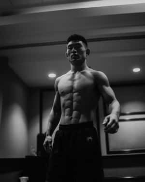 Song Yadong Monochrome Portrait Wallpaper