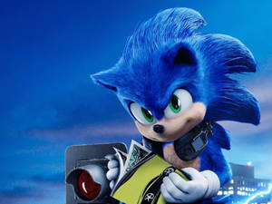 Sonic_ Holding_ Rings_ Profile_ Image Wallpaper