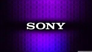 Sony Purple And Blue Wallpaper