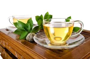 Soothing Cup Of Tea In Clear Glass Wallpaper