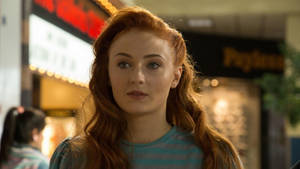 Sophie Turner As Jean Grey Wallpaper